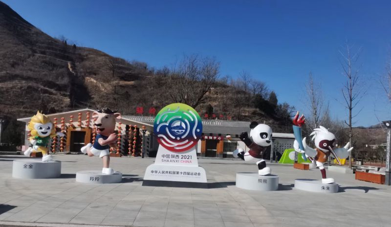 第十四屆全運會吉祥物雕塑制作